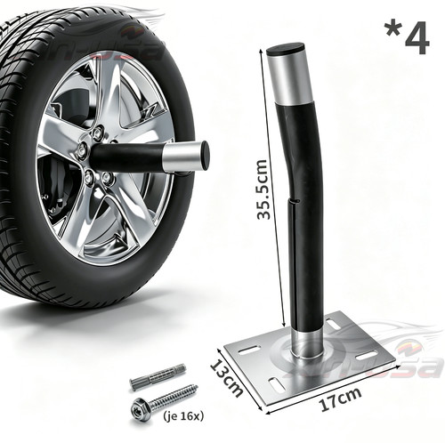 Autoreifen wandhalter satz - autoreifen,