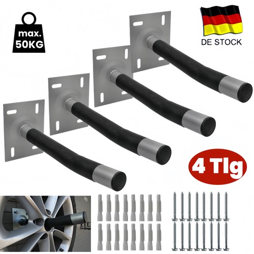 Autoreifen-Wandhalter-Satz